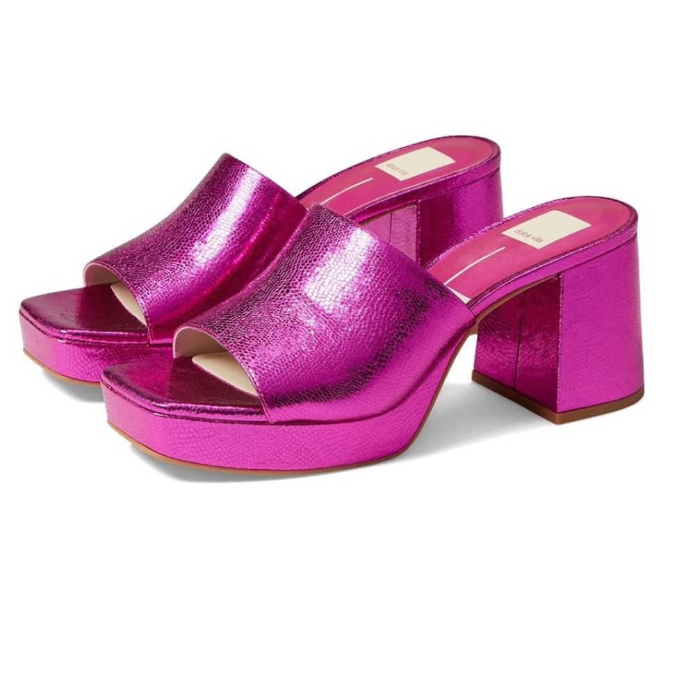 Dolce Vita Marsha heels (Electric Pink)